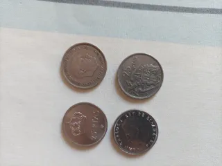 Lote de monedas antiguas españolas