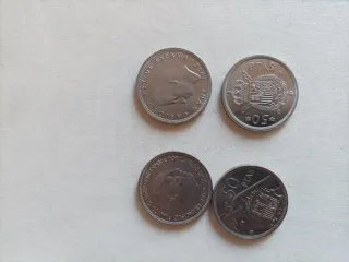 Lote de monedas antiguas españolas