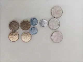 Lote de monedas antiguas españolas