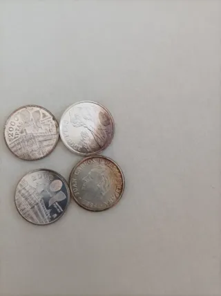 Lote de monedas antiguas españolas