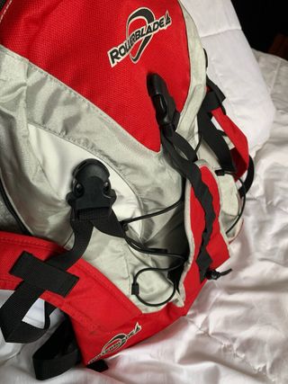 Mochila Rollerblade Roja y Gris
