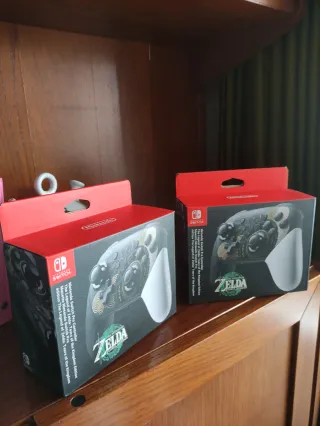 LOTE DE MANDOS ZELDA PARA LA SWITCH (MANDOS PRO)