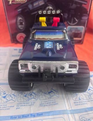 MB MONSTER TRUCK Bigfoot 1985 raro Coche a Pilas