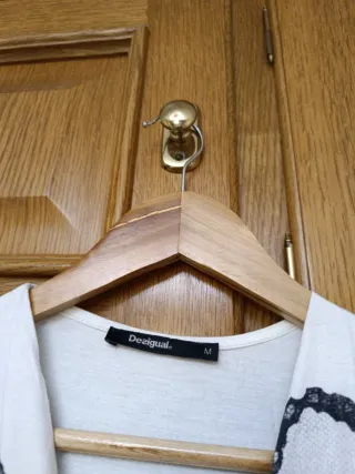 Vestido estampado floral y degradado