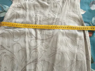 Vestito tunica vintage sartoriale grigio perla