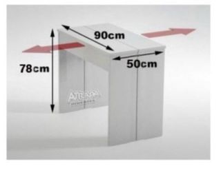 Mesa comedor extensible