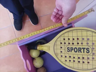 Mueble organizador infantil madera