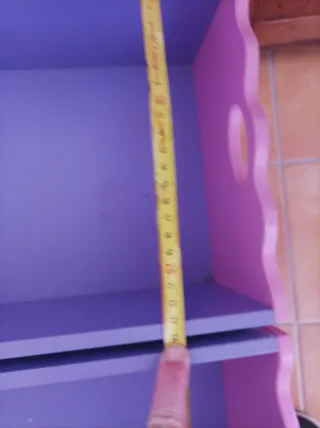 Mueble organizador infantil madera