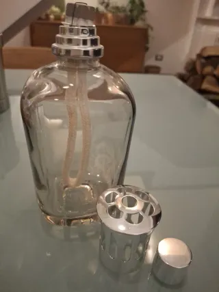 Diffusore ambiente in vetro e metallo