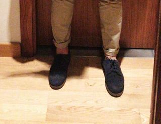 Zapatos náuticos azul marino talla 42