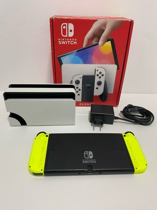 Nintendo Switch OLED acepto cambio