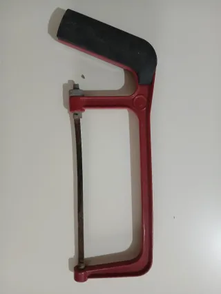 Mini sierra para metal / arco de sierra 25 cm