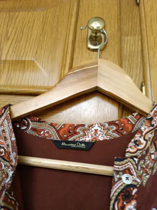 Vestido estampado talla única