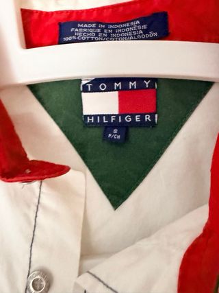 Camicia Tommy Hilfiger a blocchi di colore