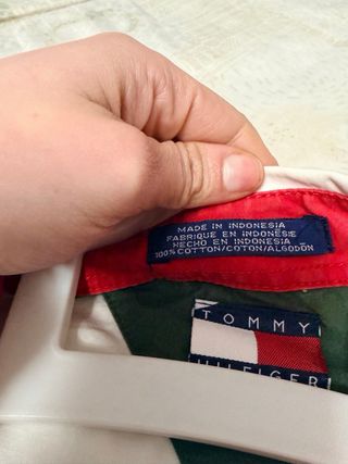 Camicia Tommy Hilfiger a blocchi di colore