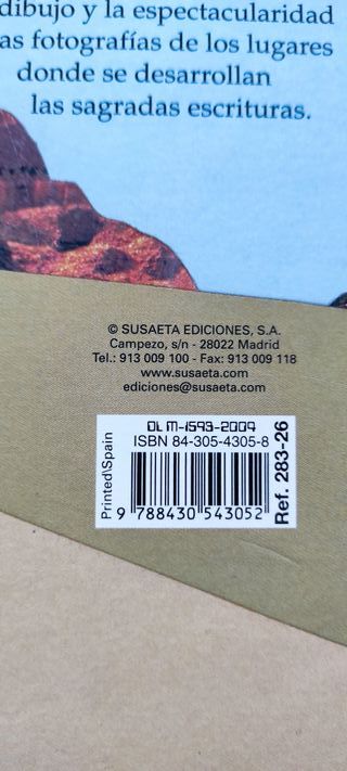 Libro Biblia infantil