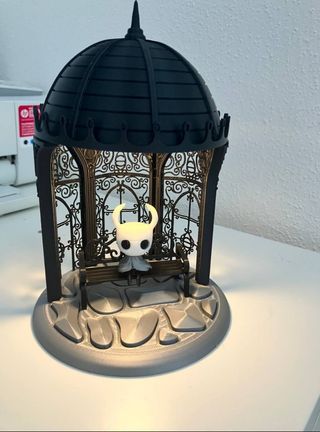 Diorama Hollow Knight Banco Jardín