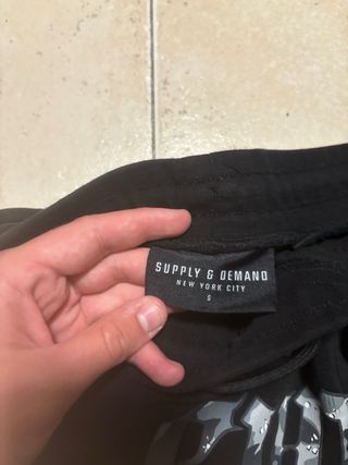 Conjunto Supply Sudadera y Pantalón Largo Negro