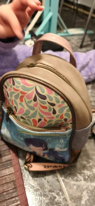 Mochila Sweet Candy Multicolor +bolso regalo