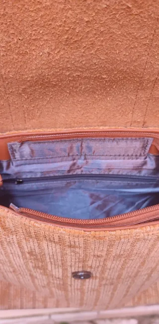 Zainetto donna beige e marrone