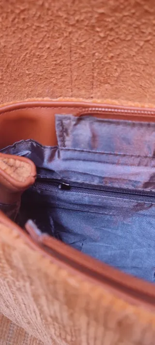 Zainetto donna beige e marrone