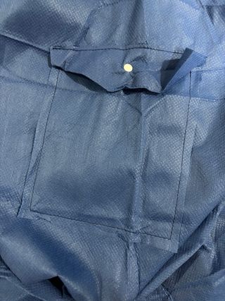 Disfraz Médico Hombre Talla Única Azul