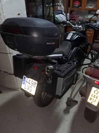 Motrón  X Nor 125 Adventure con maletas