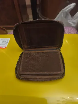 Cartera Tarjetero Billetera GRANDE Marrón