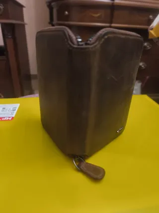 Cartera Tarjetero Billetera GRANDE Marrón