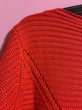 Jersey coral manga larga