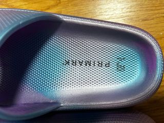 Chanclas de banda Piscina Talla 38 Moradas