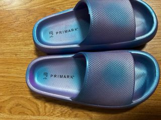 Chanclas de banda Piscina Talla 38 Moradas