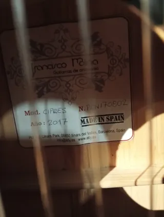 Guitarra Flamenca Ciprés