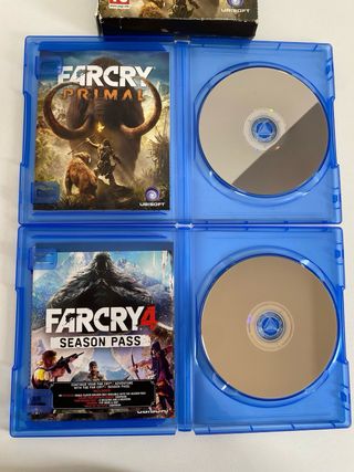 Pack Doble Far Cry 4 y Primal PS4