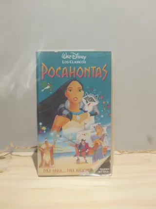 VHS Pocahontas Clásicos Disney Español