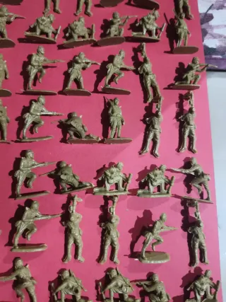 82 Figuras Soldados Plástico 1:72