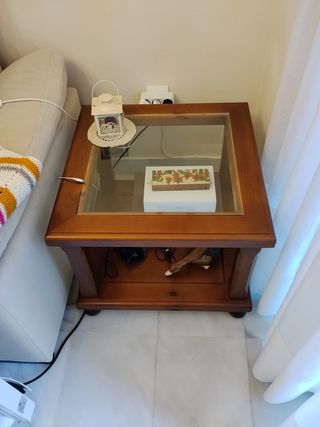 Conjunto Muebles de salón madera pino