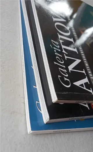 3 Revistas catálogos Galería antiquaria