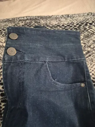 Pantalón vaquero Naf Naf mujer azul