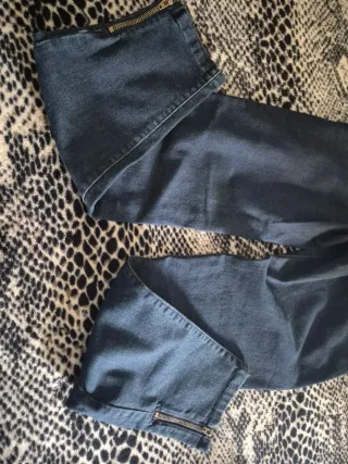 Pantalón vaquero Naf Naf mujer azul