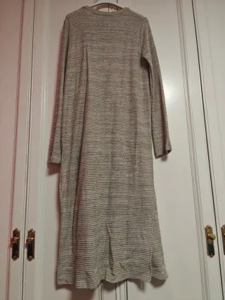 Vestido largo de punto