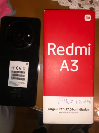 Xiaomi Redmi A3 Negro