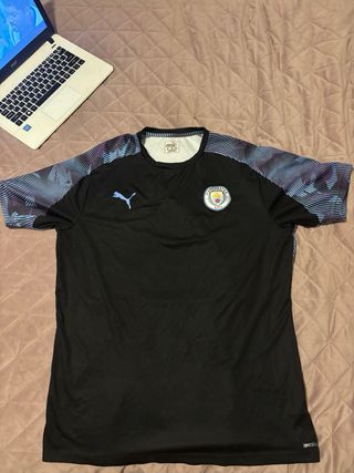 Camiseta Manchester City Puma Negra Multicolor