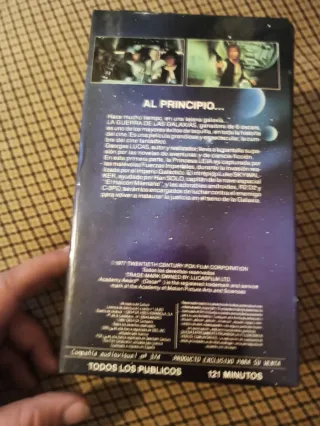 Trilogía Star Wars VHS (Español)