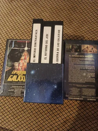 Trilogía Star Wars VHS (Español)