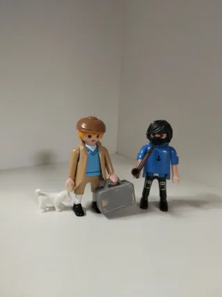 Playmobil Tintín y Capitán Haddock