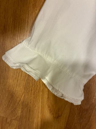 Camisa cruzada Liz Claiborne blanca