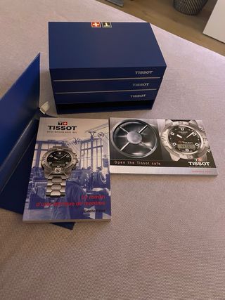 Reloj Tissot PR50 Plata y Blanco