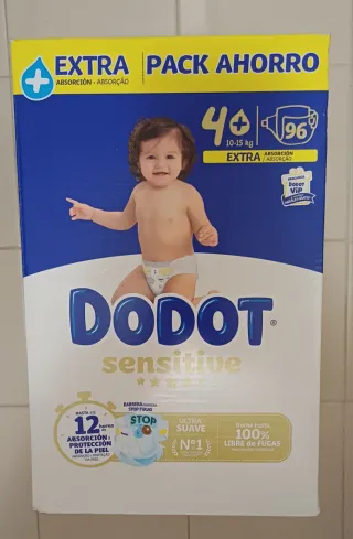 Dodot Sensitive T4 caja de 96 panales