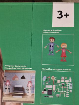 Casa de muñecas madera XXL